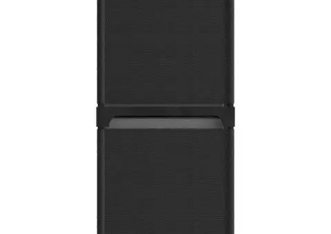 Raft expunere, 6 cuburi + cutii, negru, 103x30x72,5 cm, textil - 3/5