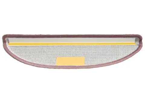 Covorașe pentru trepte scară, 15 buc., roz deschis, 65x21x4 cm - 5/5