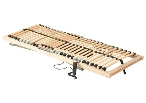 Bază de pat electrică cu șipci, 28 șipci, 7 zone, 90 x 200 cm - 4/5