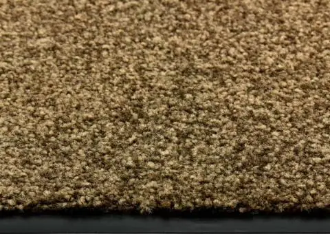 Covoraș de ușă lavabil, maro, 60 x 180 cm - 3/5