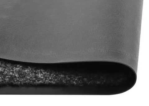 Covoraș de ușă lavabil, negru, 40 x 60 cm - 2/5