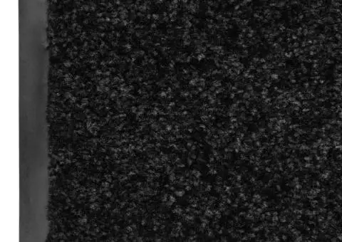 Covoraș de ușă lavabil, negru, 40 x 60 cm - 3/5