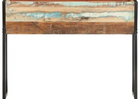 Jardinieră, 90 x 20 x 68 cm, lemn masiv reciclat - 2/5