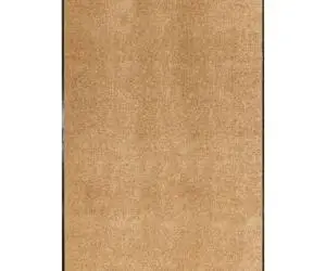 vidaXL Covoraș de ușă lavabil, crem, 120 x 180 cm