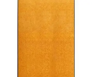 vidaXL Covoraș de ușă lavabil, portocaliu, 120 x 180 cm