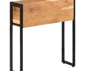 vidaXL Jardinieră, 60 x 20 x 68 cm, lemn masiv de acacia