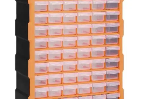 Organizator cu 60 de sertare, 38 x 16 x 47,5 cm - 1/5