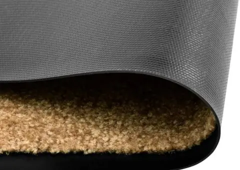 Covoraș de ușă lavabil, crem, 40 x 60 cm - 2/5