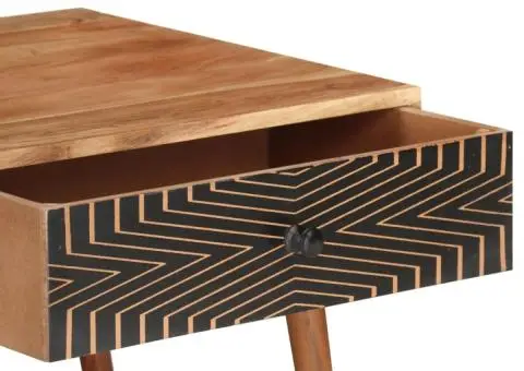 Măsuță de cafea, 100x50x39 cm, lemn masiv de acacia - 4/5