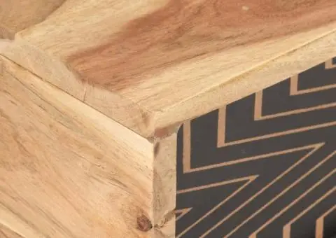 Măsuță de cafea, 100x50x39 cm, lemn masiv de acacia - 5/5