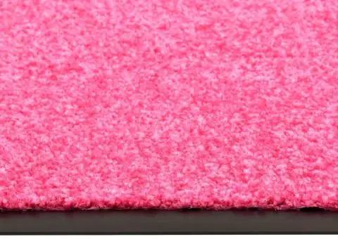Covoraș de ușă lavabil, roz, 90 x 150 cm - 5/5