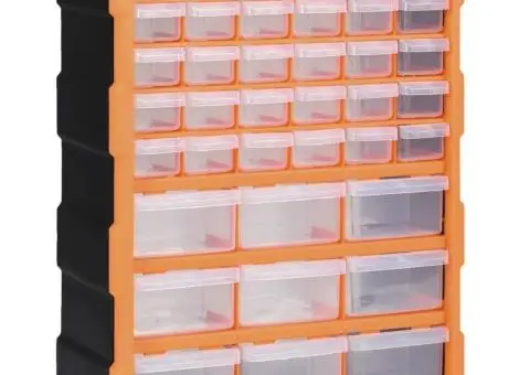 Organizator cu 39 de sertare, 38 x 16 x 47 cm - 1/5
