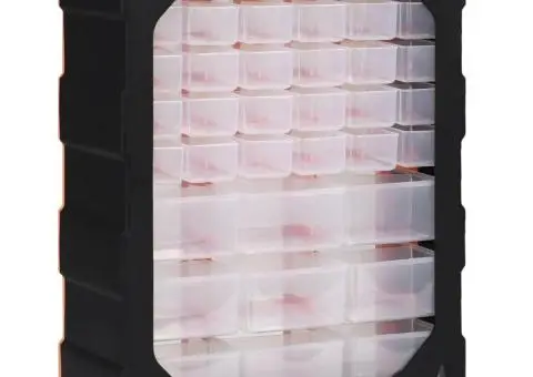 Organizator cu 39 de sertare, 38 x 16 x 47 cm - 4/5