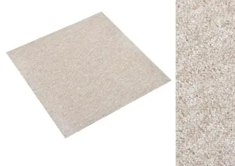 Plăci de pardoseală, 20 buc., bej deschis, 50 x 50 cm, 5 m² - 3/5