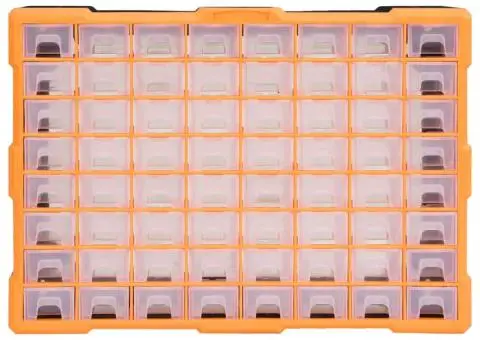 Organizator cu 64 de sertare, 52 x 16 x 37,5 cm - 2/5