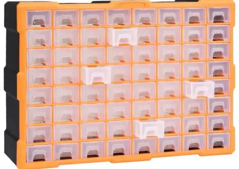 Organizator cu 64 de sertare, 52 x 16 x 37,5 cm - 5/5