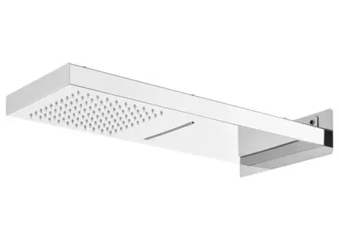 Sistem de duș, argintiu, oțel inoxidabil 201 - 3/5