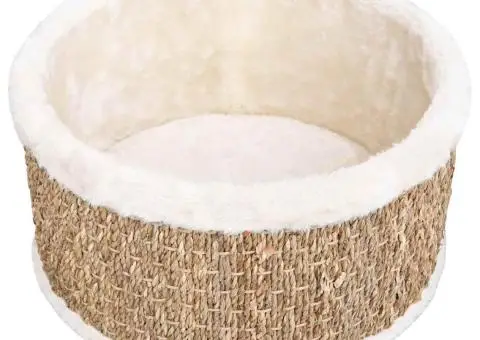 Coș rotund pentru pisici, 36 cm, iarbă de mare - 2/5