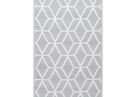 Covor de exterior, ARAKIL gri, 160 x 230 cm, PP - 2/5