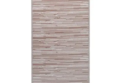 Covor de exterior, ARAKIL maro, 190x290 cm, PP - 2/5