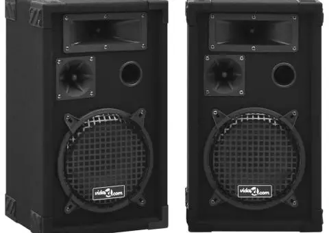 Boxe Hifi pasive de scenă profesionale, 2 buc., negru, 800 W - 1/5