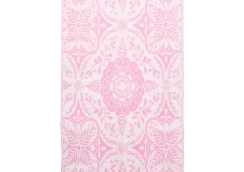 Covor de exterior, ARAKIL roz, 120x180 cm, PP - 2/5