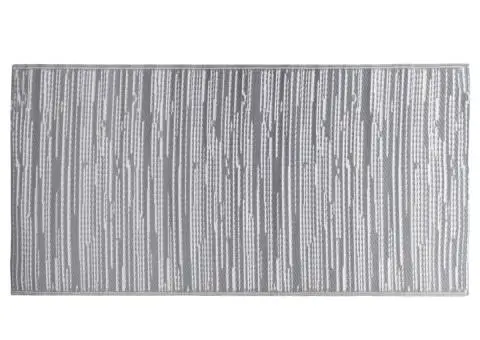 Covor de exterior, ARAKIL gri, 80x150 cm, PP - 3/5