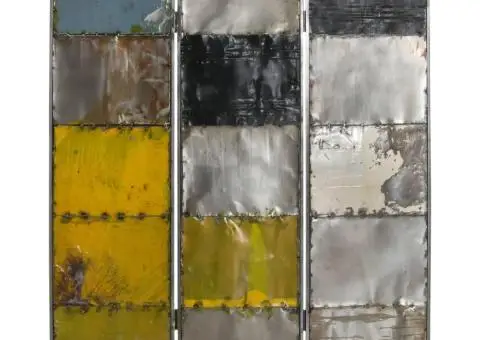 Separator de cameră, multicolor, 45x17x167 cm, fier - 3/5