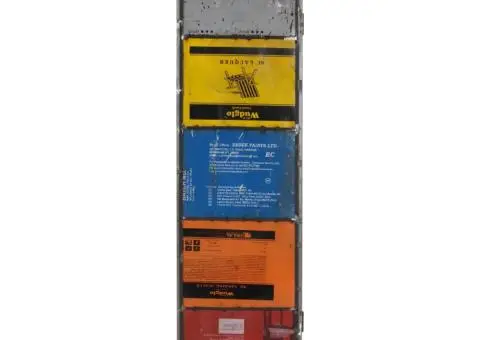 Separator de cameră, multicolor, 45x17x167 cm, fier - 4/5