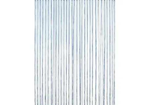 Perdea macrame, albastru, 140 x 240 cm, bumbac - 3/5