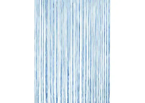 Perdea macrame, albastru, 140 x 240 cm, bumbac - 2/5