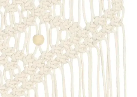 Cuier de perete Macrame, 40x80, bumbac - 5/5