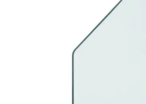 Placă de sticlă pentru șemineu, hexagonală, 120x50 cm - 5/5