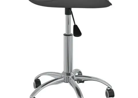 Scaun pentru salon spa, gri, piele ecologică - 3/5