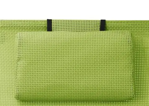 Șezlong de plajă dublu cu baldachin, verde, textilenă - 5/5