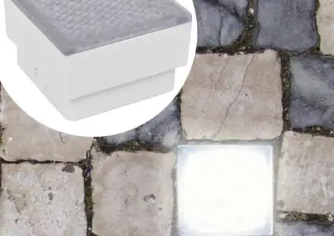 Lumini cu LED-uri încastrate 6 buc 100x100x68 mm (3x41715) - 1/5