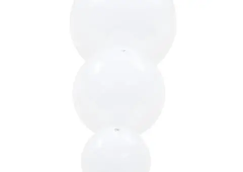 Set lămpi glob cu LED, 6 buc., 20/30/40 cm, PMMA, sferic - 5/5