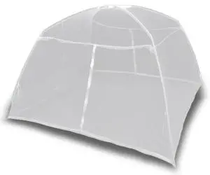 vidaXL Cort camping, alb, 200x150x145 cm, fibră de sticlă