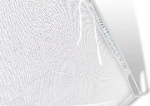 Cort camping, alb, 200x150x145 cm, fibră de sticlă - 3/5