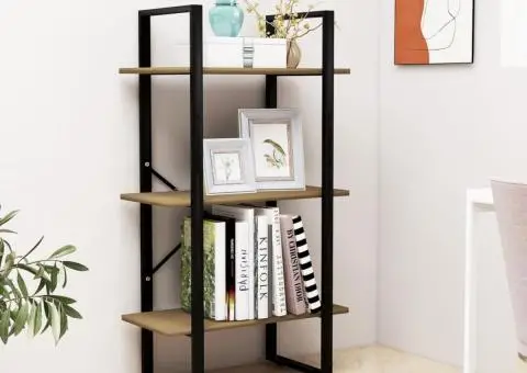 Raft de depozitare, 60x30x105 cm, lemn masiv de pin - 1/5