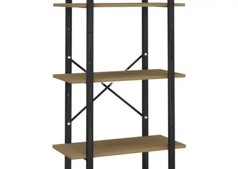 Raft de depozitare, 60x30x105 cm, lemn masiv de pin - 2/5