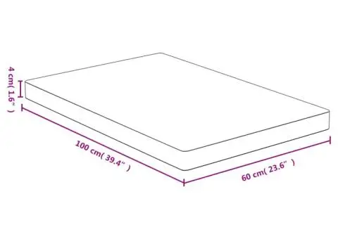 Blat de masă, 60x100x4 cm, bambus - 4/4