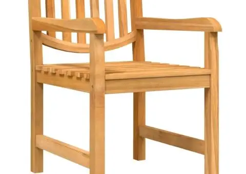 Set mobilier pentru grădină, 4 piese, lemn masiv de tec - 4/5