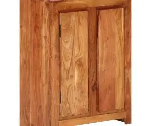 vidaXL Dulap, 55x33x75 cm, lemn masiv de acacia