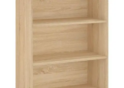 Dulap înalt, stejar sonoma, 69,5x34x180 cm, lemn compozit - 5/5