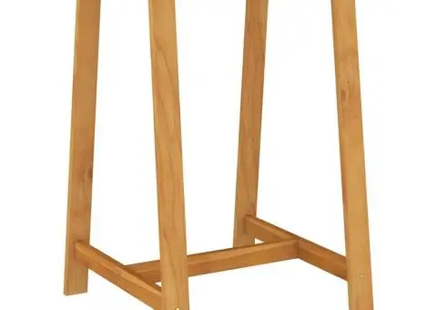 Set mobilier de bar de grădină, 3 piese, gri - 3/5