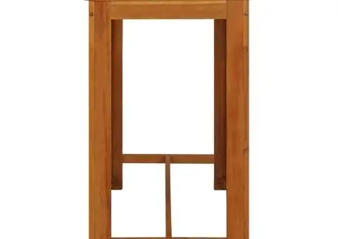 Set mobilier de bar de grădină cu perne, 5 piese, maro - 5/5