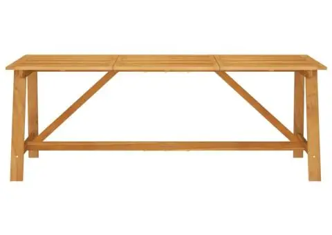 Set mobilier de grădină, 7 piese, bej - 3/5