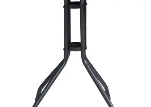 Set mobilier bistro, 3 piese, negru și antracit - 3/5