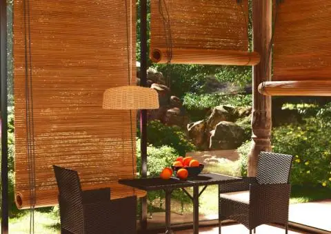 Set mobilier de grădină, 3 piese, negru - 1/5